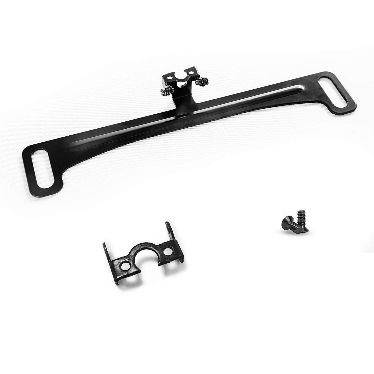 Universal Car Rear View Camera License Plate Bracket,Upgraded Full Stainless Steel Backup Camera Mount Dash Cam Mirror Cam Accessory Rear Camera Mount,Only Installation Holder for Back Up Camera