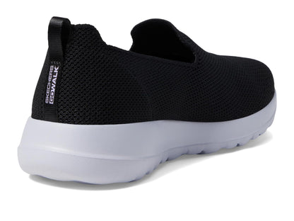 Skechers Women's GO Walk Joy-Sensational Day Sneaker, Black/Lavender, 9