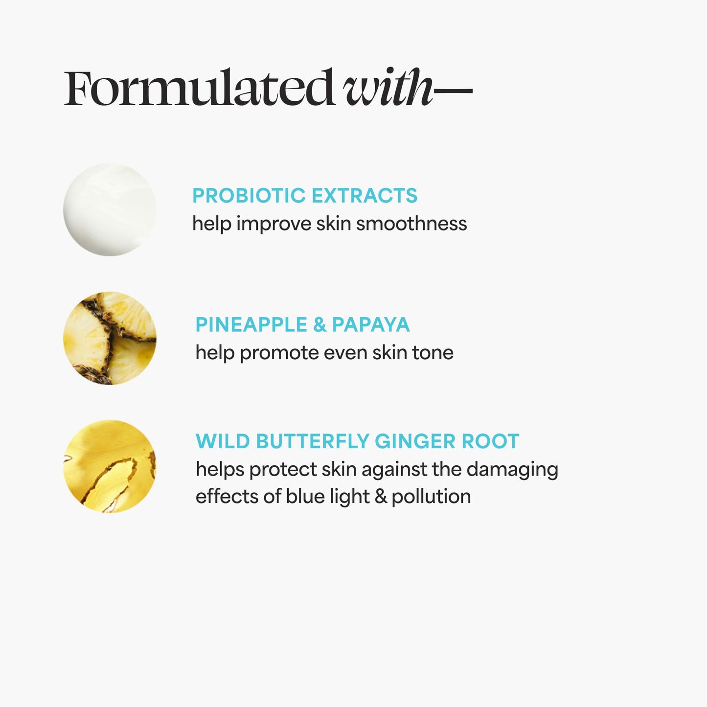 TULA Skin Care Protect + Glow Daily Sunscreen - Gel, Broad Spectrum SPF 30, Skincare-First, Non-Greasy, Non-Comedogenic and Reef-Safe with Pollution and Blue Light Protection, Regular, 1.7 fl oz.