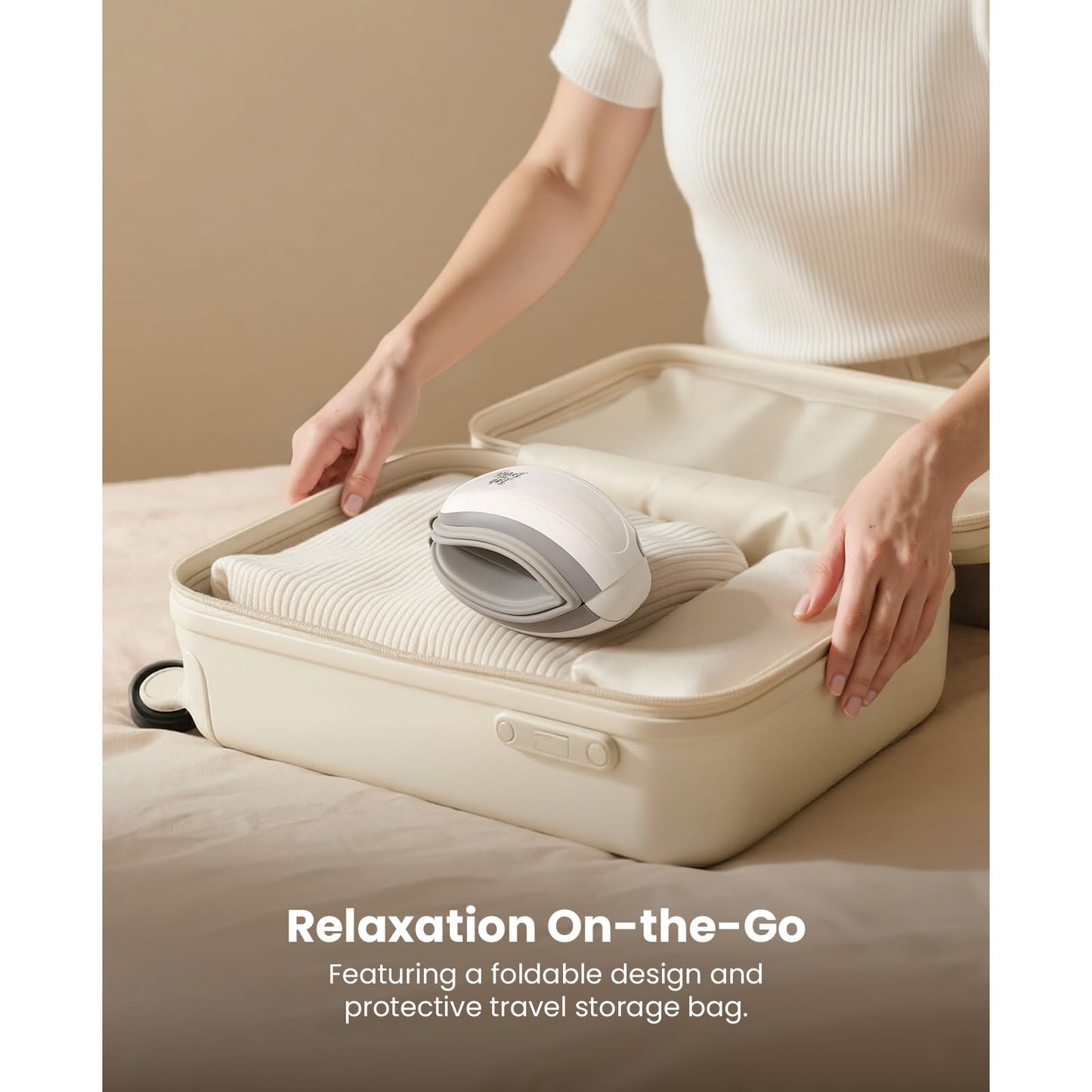 BOB AND BRAD Eye Massager FSA Eligible/HSA Eligible, EyeOasis 2 Heated Eye Mask for Migraines with Music, Smart Migraine Massager Reduce Dry Eyes Improve Sleep, Birthday Gifts for Women Men Mom Dad