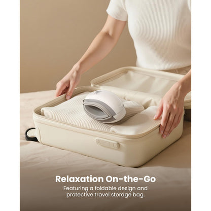 BOB AND BRAD Eye Massager FSA Eligible/HSA Eligible, EyeOasis 2 Heated Eye Mask for Migraines with Music, Smart Migraine Massager Reduce Dry Eyes Improve Sleep, Birthday Gifts for Women Men Mom Dad