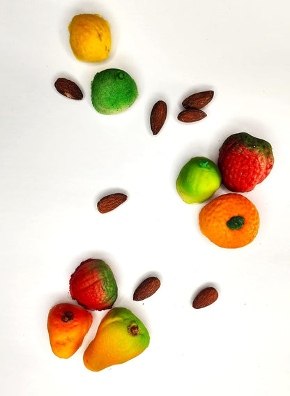 Bergen Marzipan M-1 Assorted Fruit 8 ounce