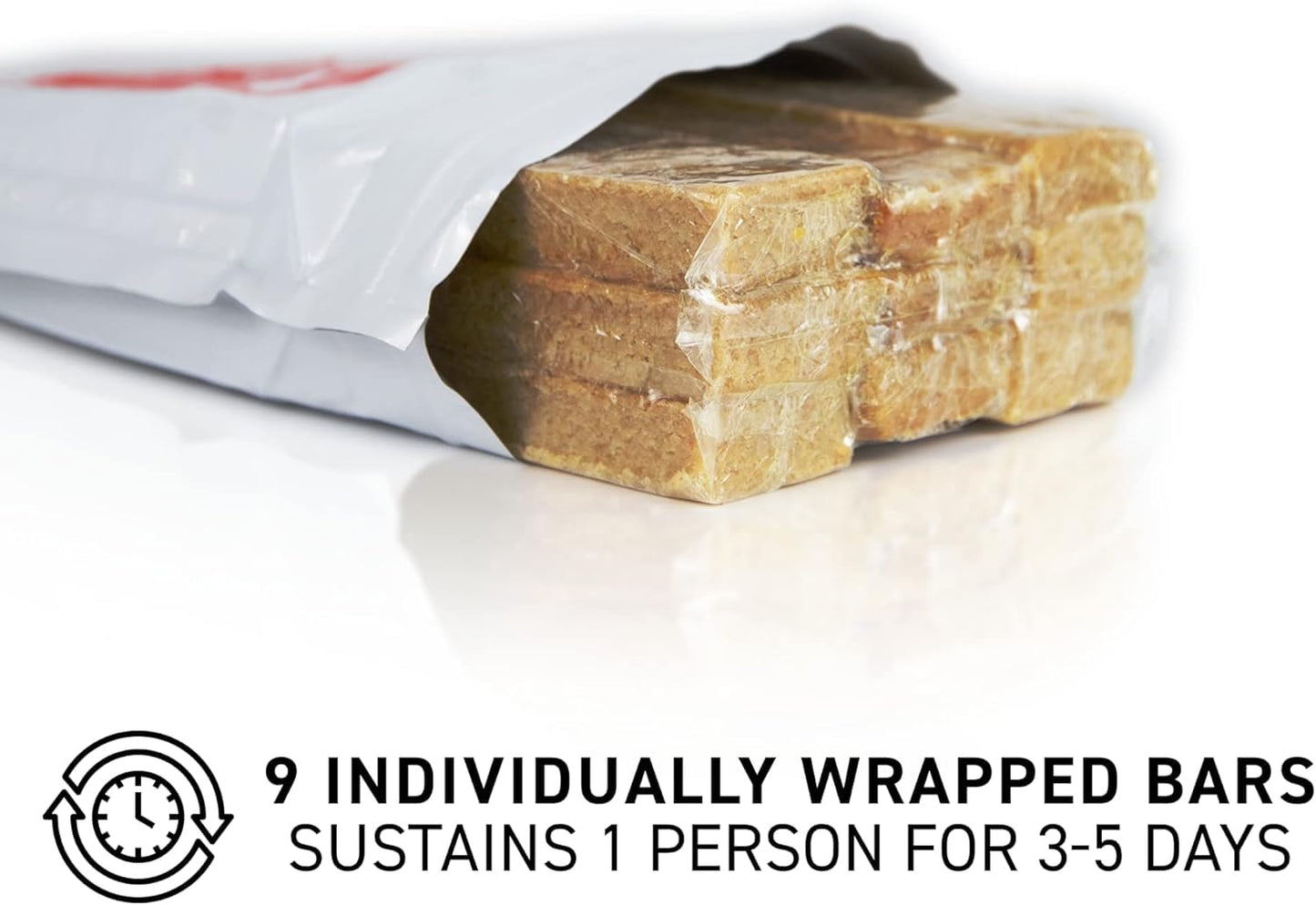 72HRS Food Ration Bar Emergency Rations (1 PACK), 3600 Calories for 72 Hours, 5 Year Shelf Life Emergency Kit for Bug Out Bag Backpack for Survival Kits Supplies and Emergency Food Supply