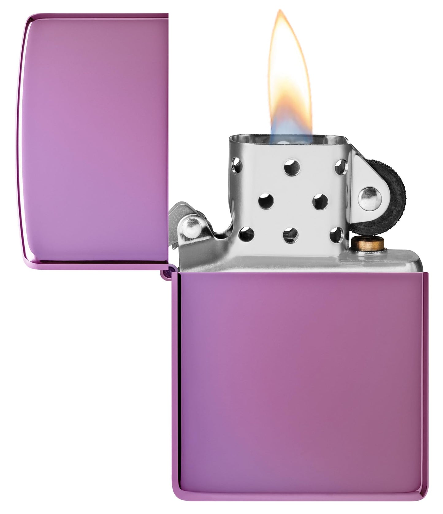 Zippo High Polish Purple Pocket Lighter, Abyss