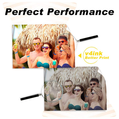 v4ink TN-433 TN-431 Compatible Toner Cartridge Replacement for Brother TN433 TN431 TN433BK to use with Mfc-L8900Cdw Mfc-L8610Cdw Hl-L8260Cdw Hl-L8360Cdw Hl-L8360Cdwt Hl-L9310CDW (Color Set)