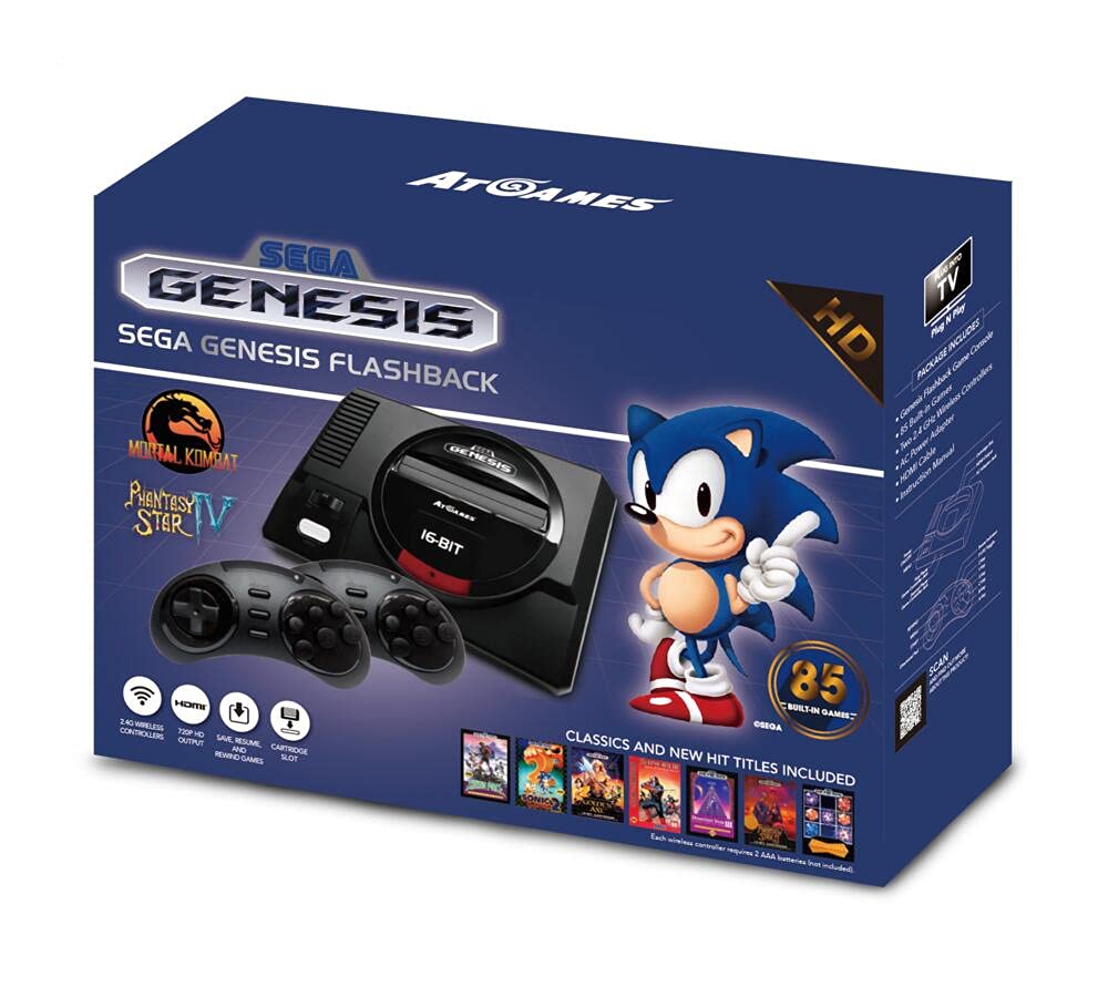 Sega Genesis Flashback Gold - Electronic Games