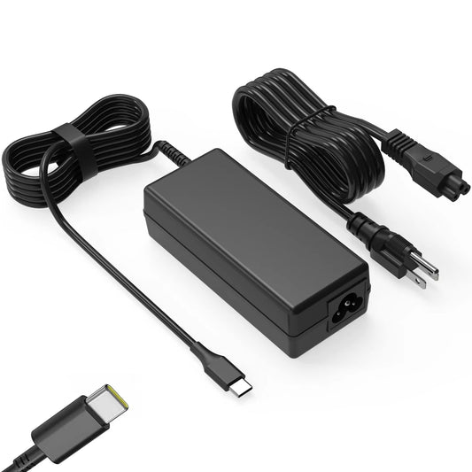 SLE-TECH Universal 65W Laptop Charger USB C Compatible with Hp Chroembook Lenovo Thinkpad/Yoga Dell Chromebook 3100 Asus,Samsung,Acer,Google Series Type C Power Cord