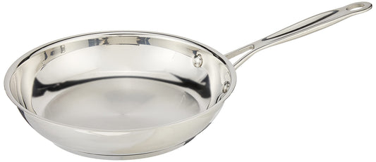 Cuisinart 722-20 8-Inch Chef's-Classic-Stainless-Cookware-Collection, 8", Open Skillet