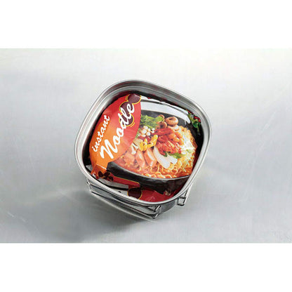 Captain Stag UH-4202 Stainless Steel Square Ramen Cooker, 0.3 gal (1.3 L), Made in Japan, Made in Japan