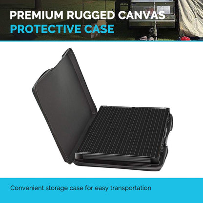 Renogy 200W 12V Portable Solar Panels Suitcase with Waterproof 20A Charge Controller, Foldable 200 Watt Solar Panel W/ Adjustable Kickstand, Solar Charger for Power Station, RV, Camping, SUV, Off Grid