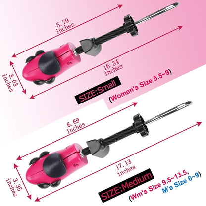 eachway Shoe Stretcher Shoe Trees,Adjustable Length & Width for Men and Women（For Women's 5.5-10