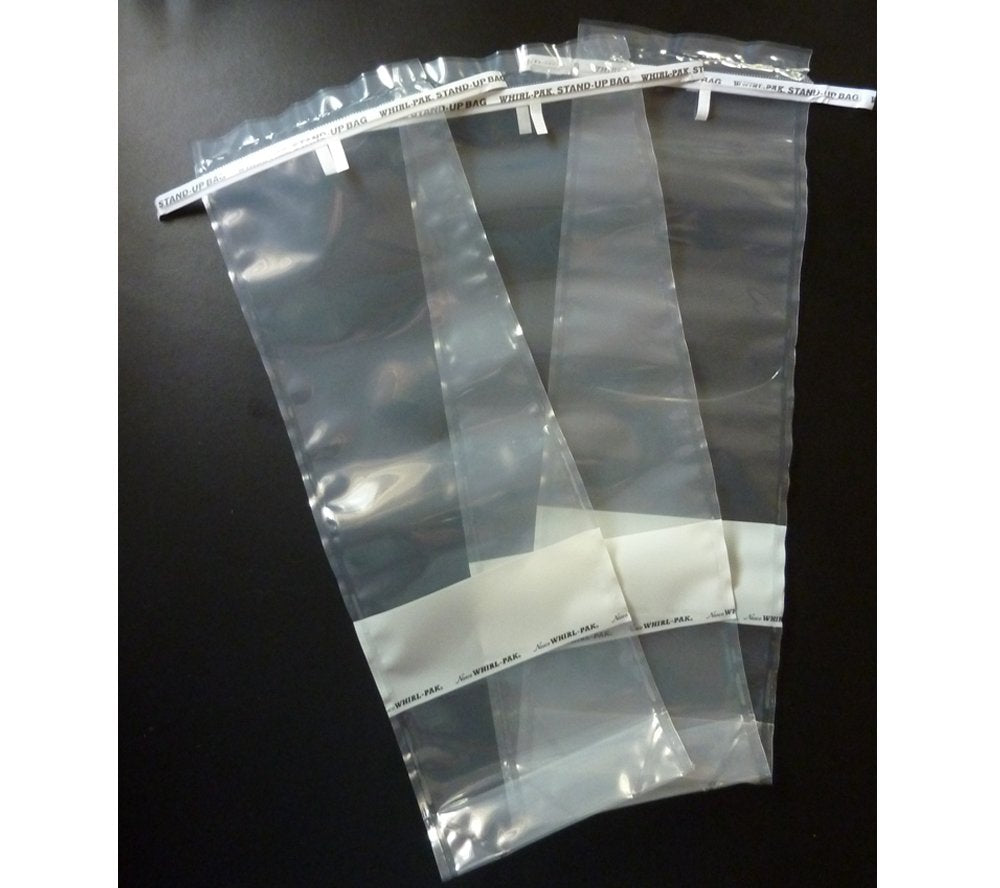 Survival Water Bags - Outdoors and Camping 1 Liter Stand Up Emergency Water Bag (Pack of 3)