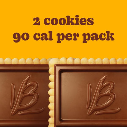 Bauducco Choco Biscuit Cookies, 25.3 oz (Pack of 40) - Crispy & Delicious Chocolate Cookies, Individually Wrapped for Snacks, Dessert & Lunch Boxes - 2 Cookies per Pack