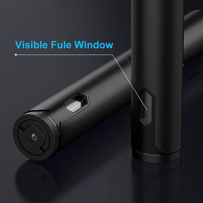 Torch Lighters, 2 Pack, Butane Lighters, Adjustable Jet Flame Torch Lighters, Wind Resistant Butane Refillable Gas Torch Lighter Long Lighter for Camping Candle Grill BBQ Fireworks (Gas Not Included)