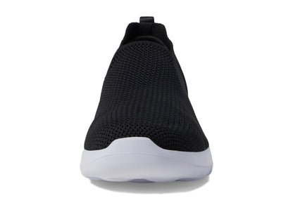 Skechers Women's GO Walk Joy-Sensational Day Sneaker, Black/Lavender, 9