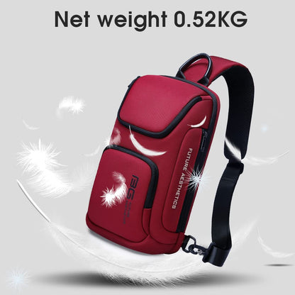 BANGE Sling Bag, Over Shoulder Bag Men,Mens Crossbody Bag for Men and Women