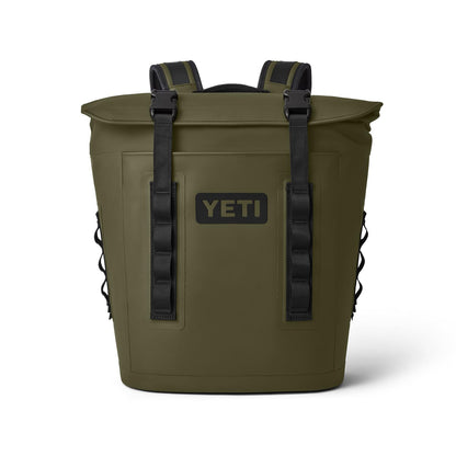 YETI Hopper M12 Backpack Soft Sided Cooler with MagShield Access, Olive