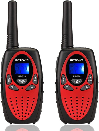 Retevis RT628 Walkie Talkies for Kids,Toys Gifts for 6-12 Years Old Boys Girls,Long Range 2 Way Radio 22CH VOX,Birthday Gift,Family Walkie Talkie for Camping Hiking Indoor Outdoor