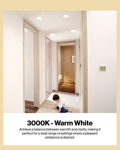 Sunco 6 Pack BR30 Light Bulb LED Recessed Can Light Bulbs, Indoor Flood Lights 850 LM, 11W (65W Equivalent), 3000K Warm White, Dimmable, E26 Base, for Home, Kitchen, Bedroom UL