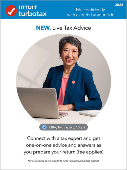 TurboTax Deluxe 2024 Tax Software, Federal & State Tax Return [PC/MAC Download]