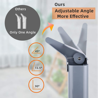 Shoe Dryer, Ohuhu Heavy Duty Boot Dryer for Work Boots - Boot Warmer Glove Dryer with Heat Blower Portable Ski Boot Heaters Overheat Protection Constant Temperature Space Saving Super Quiet Best Gifts