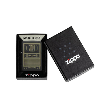Zippo Gray Dusk Pocket Lighter, Standard