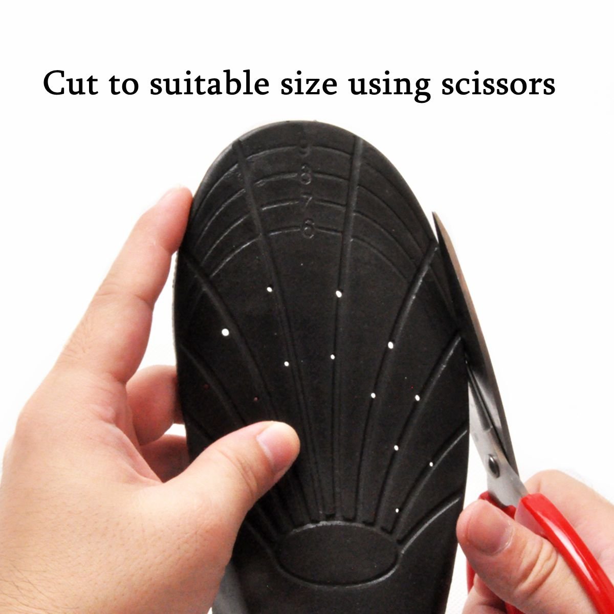 Shoe Insoles, Memory Foam Insoles, Providing Excellent Shock Absorption and Cushioning for Feet Relief, Comfortable Insoles for Men and Women for Everyday Use, M [US M: 6.5-9/W: 7.5-10]
