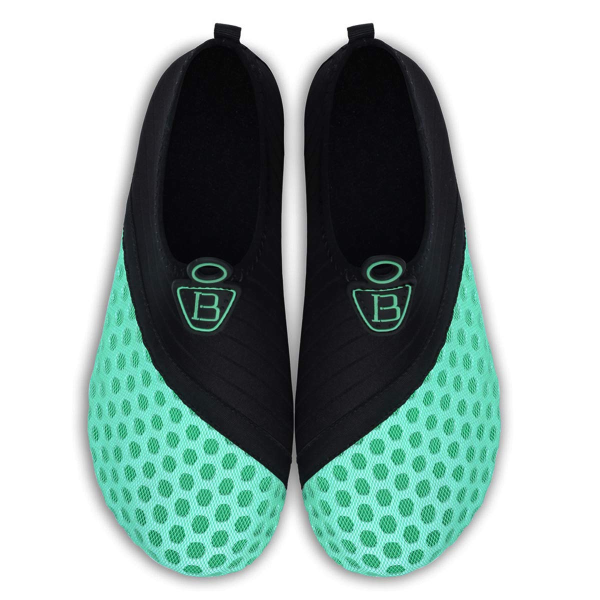 BARERUN Unisex Barefoot Skin Shoes Flexibler Socks for Yoga Exercise Gym Outdoor Walk Beach Water Sport Blue 10-11 US Men