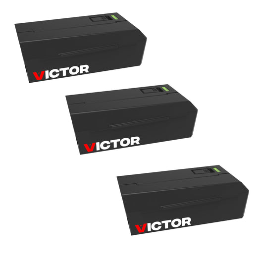 Victor Humane Mouse Traps Indoor for Home - M250BSR-3 - No Touch Electric Mouse Traps for Home, Pack of 3