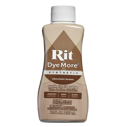 Rit DyeMore Liquid Dye, Chocolate Brown 7-Ounce