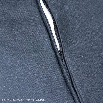 Yupbizauto Breathable Ergonomic Wedge Car Seat Cushion & Office Chair Support Comfortable Pressure-Relief Pad for Back & Tailbone Pain Ideal for Long Sitting, Posture Corrector Mesh Grey Firm