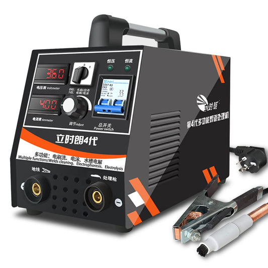 DKland LSL-4000 Weld Bead Electrolysis Cleaning Machine 220V,Industrial Weld Cleaner for TIG, Spot Welds. Welding Supplies