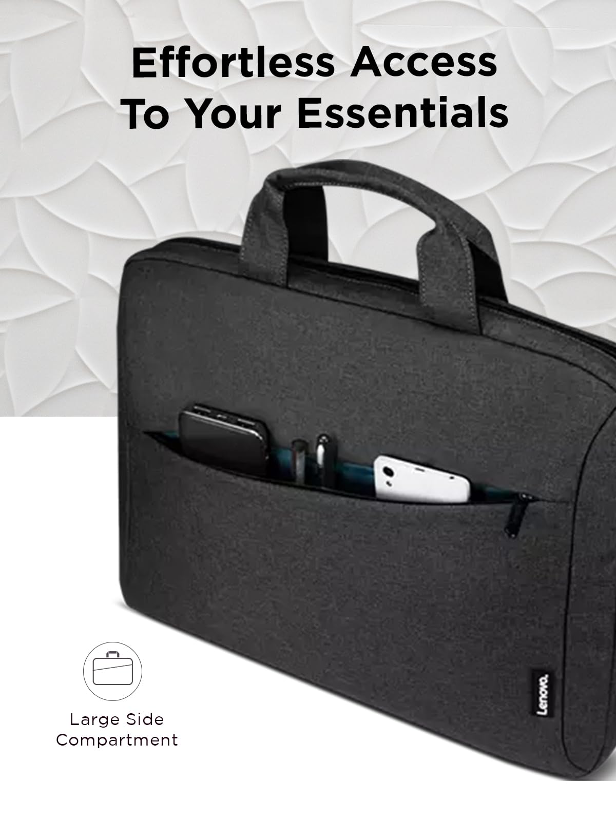 Lenovo Laptop Bag T210, Messenger Shoulder Bag for Laptop or Tablet