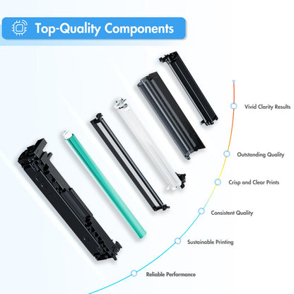TN760 TN730 Toner for Brother Printer: Compatible for Brother TN 760 730 TN-730/TN-760 High Yield Black for MFC-L2710DW MFC-L2750DW HL-L2350DW HL-L2395DW DCP-L2550DW HL-L2390DW HL-L2370DW 4-Pack