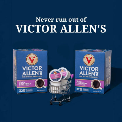 Victor Allen's Coffee Mocha Variety Pack (White Chocolate, Mocha, Chocolate Caramel), 32 Count, Single Serve Coffee Pods for Keurig K-Cup Brewers