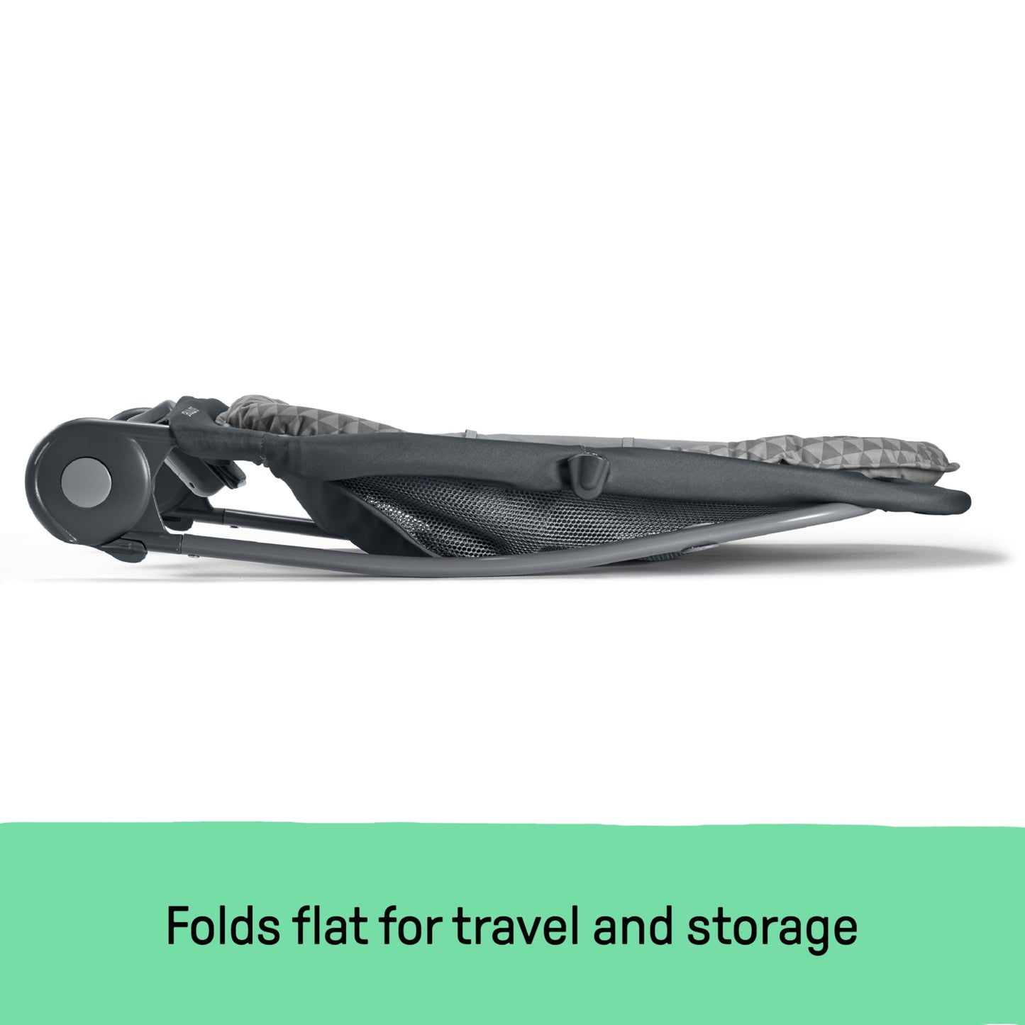 Summer Infant 2-in-1 Bouncer & Rocker Duo (Gray and Teal) Convenient and Portable Rocker and Bouncer for Babies Includes Soft Toys and Soothing Vibrations