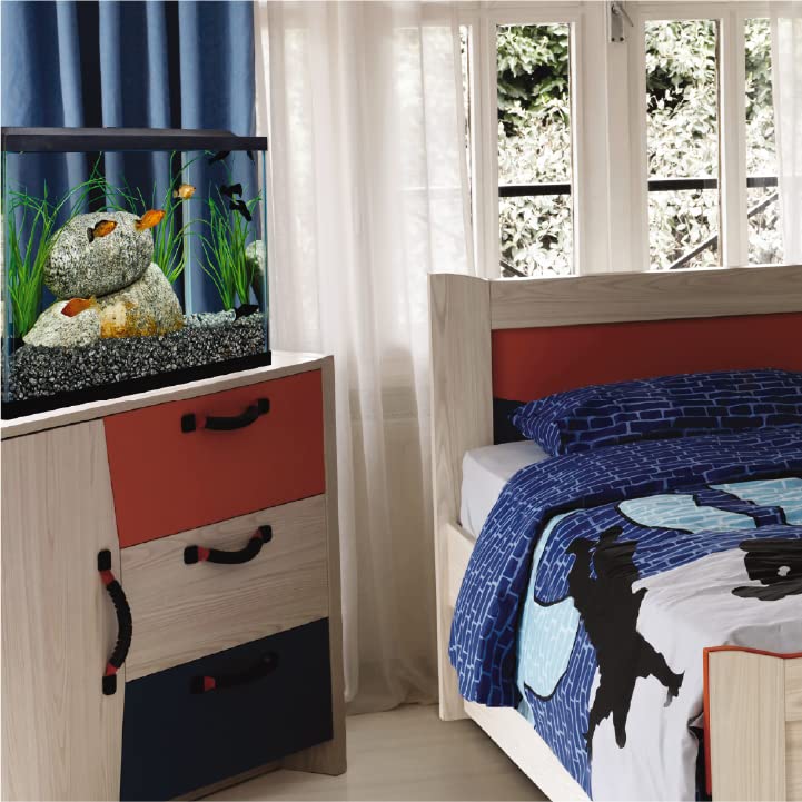 Tetra Aquarium, 10 Gallon, Complete Tropical Fish Tank Kit with LED Lighting for Freshwater Fish