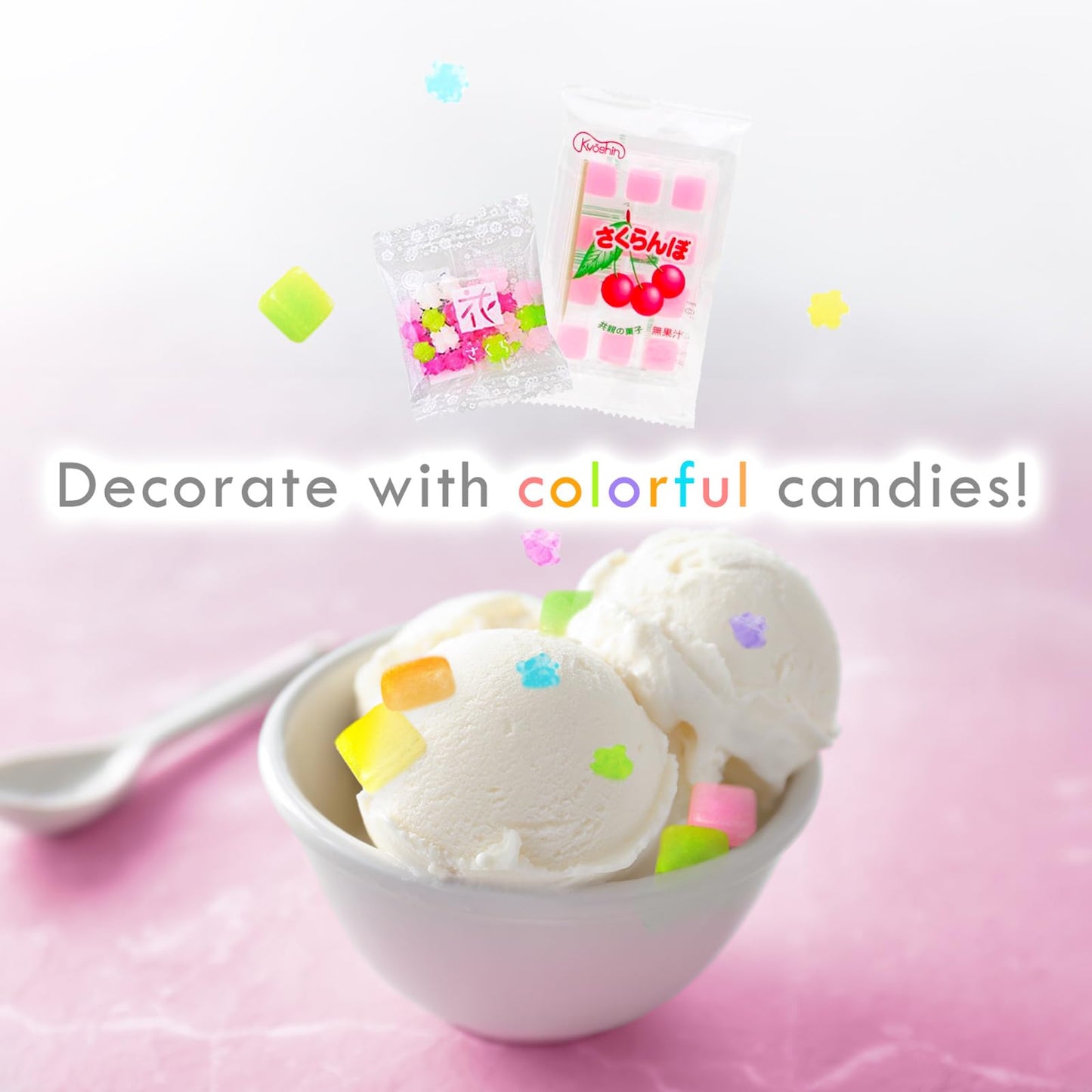 SHOGUN CANDY, 40Pcs Japanese Snacks and Japanese Candy, Popin Cookin Japanese Snack Box, Kawaii Dagashi Box, (HIME(Gluten free))