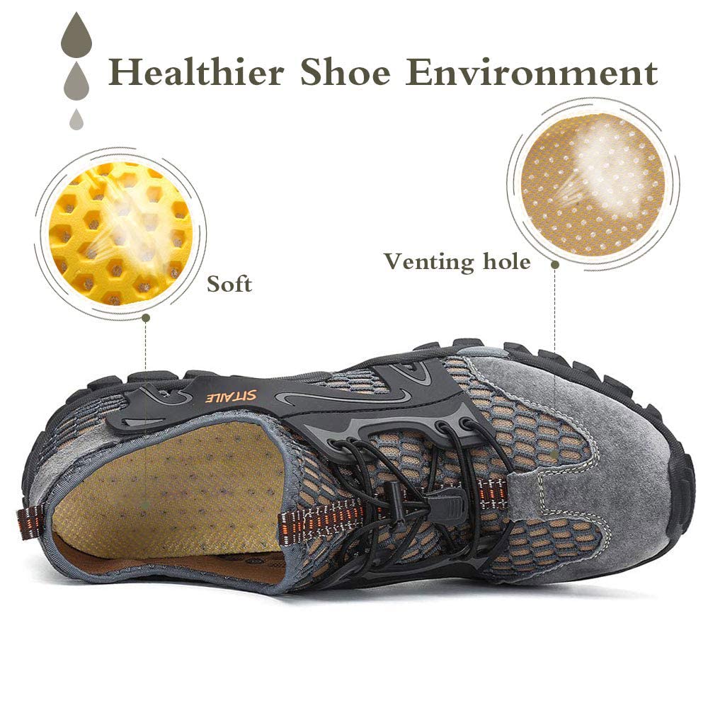 SITAILE Hiking Water Shoes for Men Women Quick Dry Barefoot Aqua Swim River Shoes for Pool Beach Fishing Water Hiking Sandals