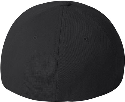 Flexfit mens Flexfit Wool Blend Hat, Black, Small-Medium US