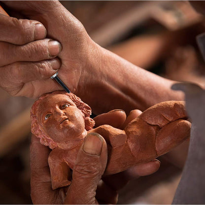 WAYCOM 24PCS Wood Knife Kit Set Wood Carving Kit,Professional Chisel Set, including Small, Middle, Large size (24PCS)