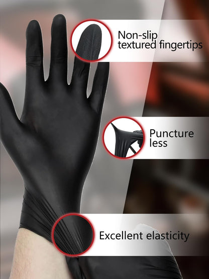 PROMEDIX P Nitrile Disposable Gloves,4mil Gloves Disposable Latex Free,Powder Free for Cooking,Household,Food safe