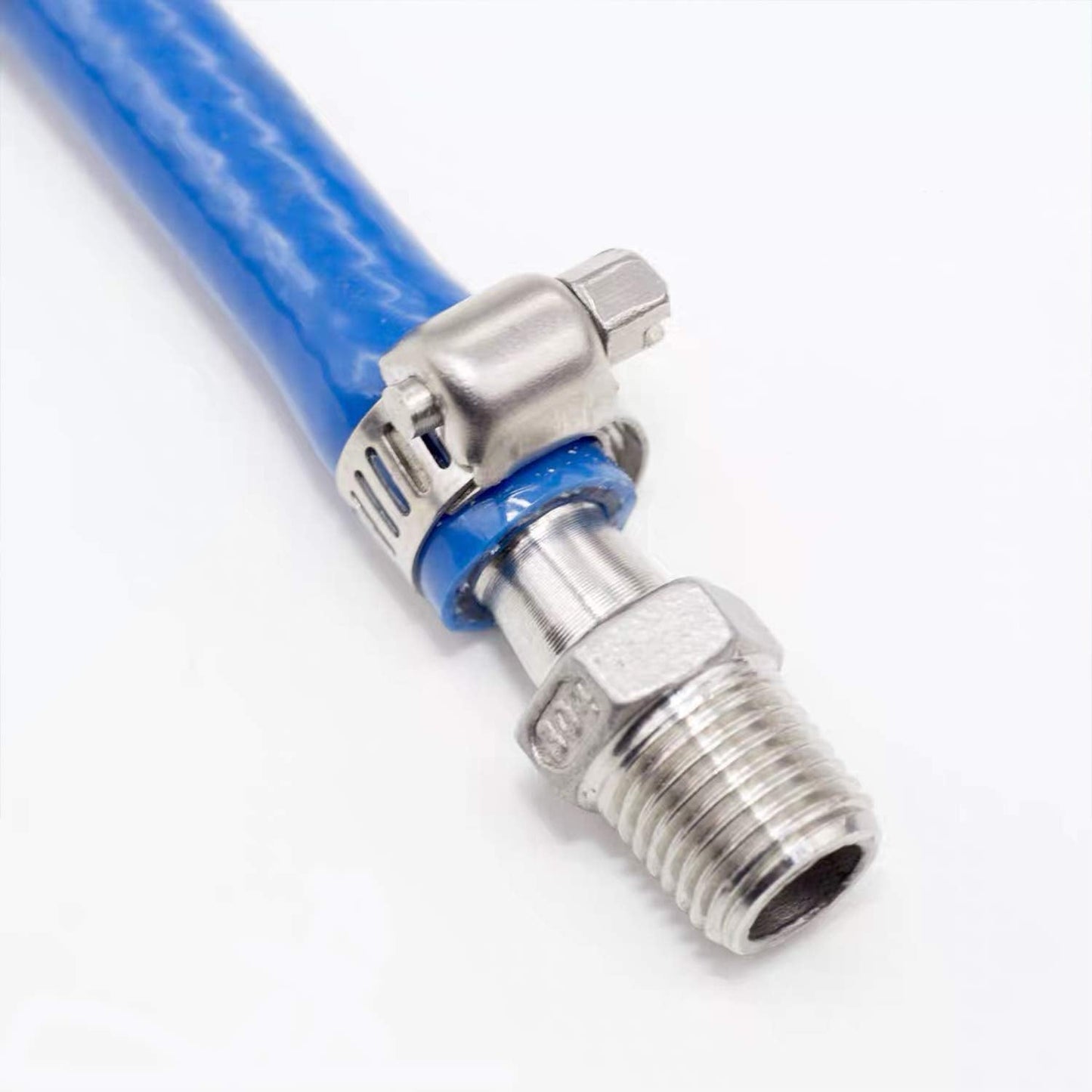 ZIPCCI Hose Clamp, 1 Inch Stainless Steel Worm Gear fuel line hose clamps, 19-29mm (25pack)