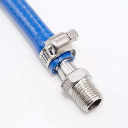 ZIPCCI Hose Clamp, 1 Inch Stainless Steel Worm Gear fuel line hose clamps, 19-29mm (25pack)