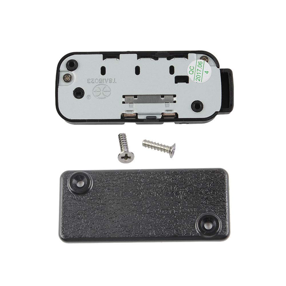 TSA007 Padlock Luggage Travel Lock and 3 Digits Self-Setting A Variety of Different Combinations Luggage Bag Travel Security Code Lock, Black, 2 Pack