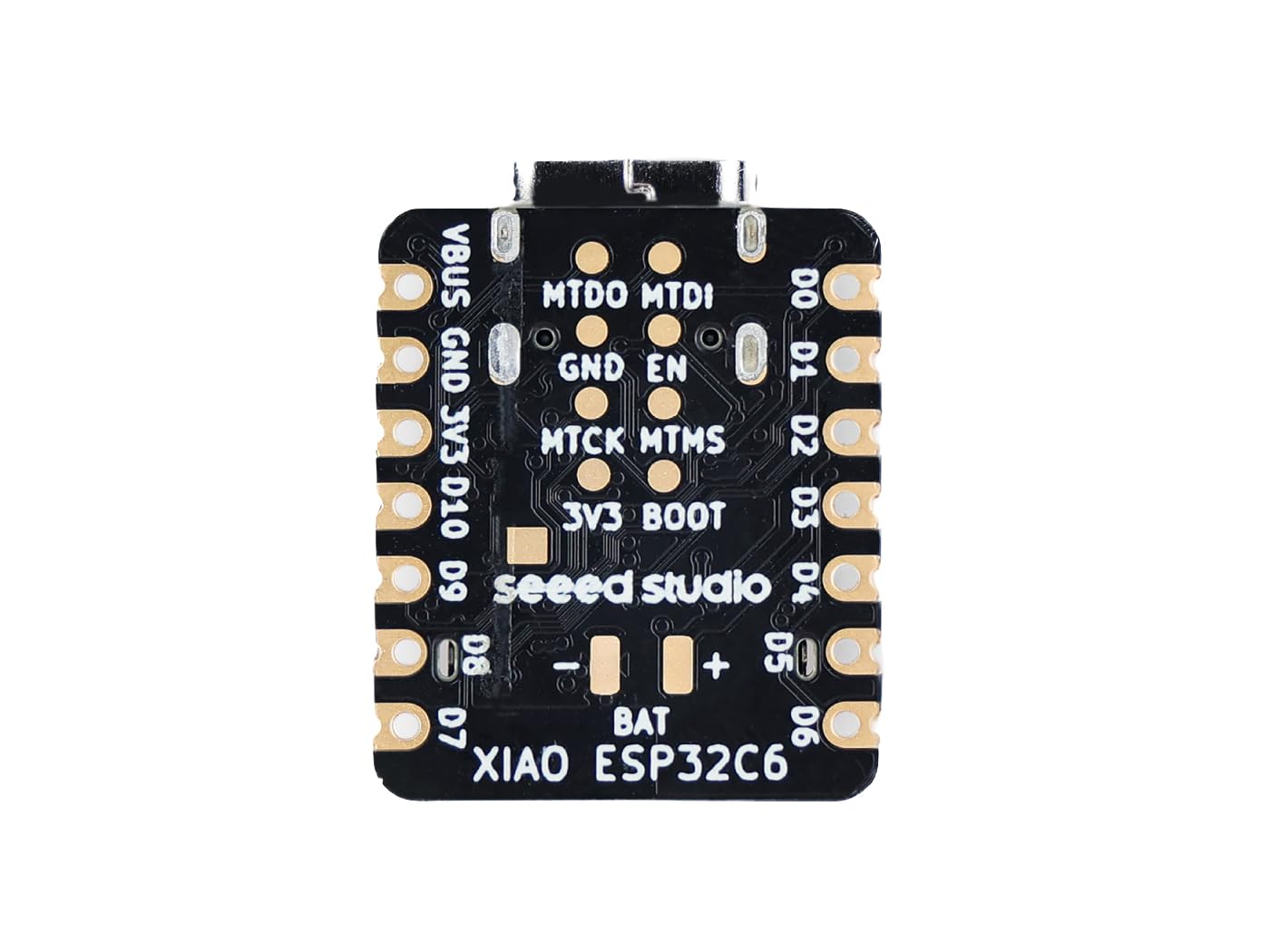 Seeed Studio XIAO ESP32C6-2.4 GHz WiFi 6, Bluetooth 5.3, Zigbee, Thread (802.15.4), ESP Rain Maker, AWS IoT, Support Microsoft Azure, Smart Home