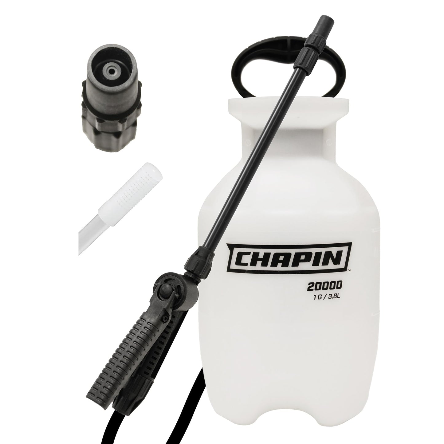 Chapin 20004 Made in USA 1 -Gallon Lawn and Garden Pump Pressured Sprayer, for Spraying Plants, Garden Watering, Weeds and Pests