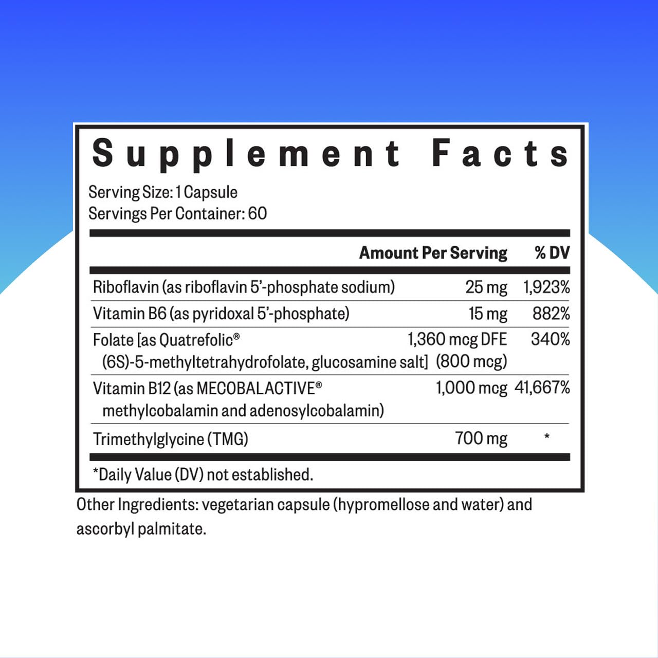Seeking Health Homocysteine Nutrients, Formerly HomocysteX Plus, Support Homocysteine Level and Methylation, Vitamin B12, Folate (as L-methylfolate), MTHFR Gene Support (60 Capsules)