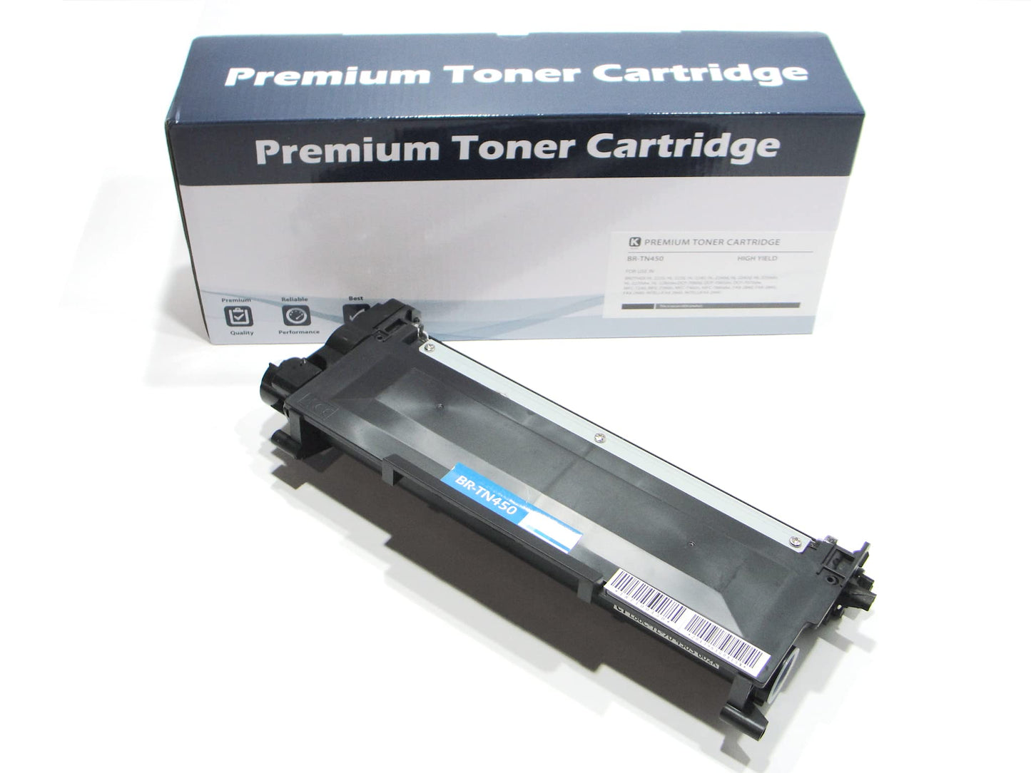 Cool Toner Compatible Toner Cartridge Replacement for Brother TN450 TN 450 TN-450 TN 420 TN420 TN-420, Black, 1 Pack