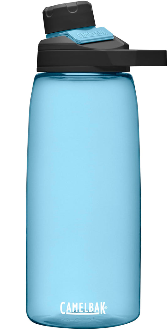 CamelBak Chute Mag BPA Free Water Bottle with Tritan Renew - Magnetic Cap Stows While Drinking, 32oz, True Blue